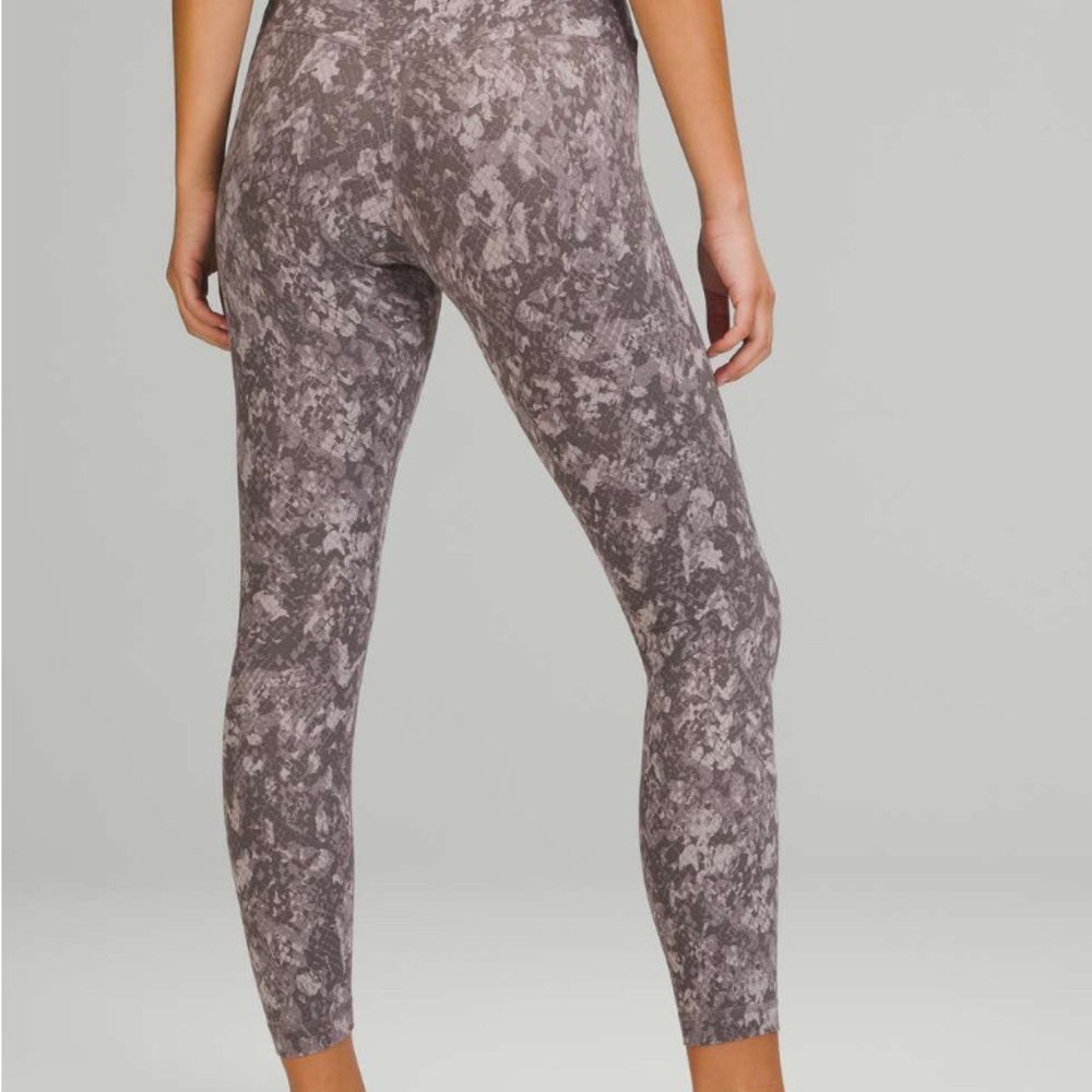 Lululemon Align High-Rise Pants in the Camo Lunar Rock Multi Grey size 4